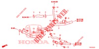 WATER HOSE/HEATER DUCT (DIESEL) (1) for Honda CR-V DIESEL 1.6 ELEGANCE 5 Doors 6 speed manual 2016