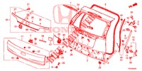 TAILGATE PANEL (2D)  for Honda CR-V DIESEL 1.6 ELEGANCE 5 Doors 9 speed automatic 2016