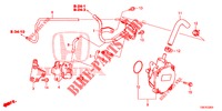 INSTALL PIPE/VACUUM PUMP (DIESEL) (1) for Honda CR-V DIESEL 1.6 EXECUTIVE NAVI 4WD 5 Doors 6 speed manual 2016