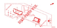 CENTER DISPLAY (LH) for Honda CR-V DIESEL 1.6 EXCLUSIVE NAVI 4WD 5 Doors 6 speed manual 2016