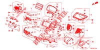 INSTRUMENT GARNISH (COTE DE CONDUCTEUR) (LH) for Honda CR-V DIESEL 1.6 EXCLUSIVE NAVI 4WD 5 Doors 6 speed manual 2016