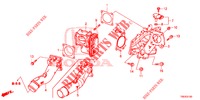 INTAKE FLAP VALVE (DIESEL) for Honda CR-V DIESEL 1.6 EXCLUSIVE NAVI 4WD 5 Doors 6 speed manual 2016