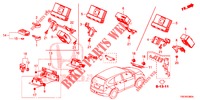 MODULE UNIT BODY CONTROL for Honda CR-V DIESEL 1.6 EXCLUSIVE NAVI 4WD 5 Doors 6 speed manual 2016