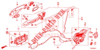 REAR DOOR LOCKS/OUTER HAN DLE  for Honda CR-V DIESEL 1.6 EXCLUSIVE NAVI 4WD 5 Doors 6 speed manual 2016