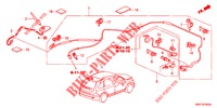 ANTENNA/SPEAKER (LH) for Honda CR-V DIESEL 2.2 ELEGANCE 5 Doors 5 speed automatic 2012