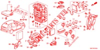 CONTROL UNIT (CABINE) (LH) (1) for Honda CR-V DIESEL 2.2 ELEGANCE 5 Doors 5 speed automatic 2012