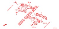 EXHAUST MANIFOLD (DIESEL) for Honda CR-V DIESEL 2.2 ELEGANCE 5 Doors 5 speed automatic 2012