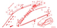 FRONT GRILLE/MOLDING  for Honda CR-V DIESEL 2.2 ELEGANCE 5 Doors 5 speed automatic 2012
