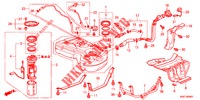 FUEL TANK (DIESEL) for Honda CR-V DIESEL 2.2 ELEGANCE 5 Doors 5 speed automatic 2012