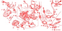 SELECT LEVER (LH) for Honda CR-V DIESEL 2.2 ELEGANCE 5 Doors 5 speed automatic 2012