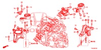 ENGINE MOUNTS (DIESEL) (1) for Honda CR-V DIESEL 1.6 COMFORT 5 Doors 6 speed manual 2017