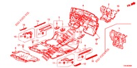 FLOOR MAT/INSULATOR  for Honda CR-V DIESEL 1.6 COMFORT 5 Doors 6 speed manual 2017