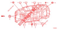 GROMMET (INFERIEUR) for Honda CR-V DIESEL 1.6 COMFORT 5 Doors 6 speed manual 2017