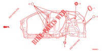 GROMMET (LATERAL) for Honda CR-V DIESEL 1.6 COMFORT 5 Doors 6 speed manual 2017