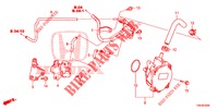 INSTALL PIPE/VACUUM PUMP (DIESEL) (1) for Honda CR-V DIESEL 1.6 COMFORT 5 Doors 6 speed manual 2017
