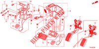PEDAL (LH) for Honda CR-V DIESEL 1.6 COMFORT 5 Doors 6 speed manual 2017
