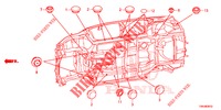 GROMMET (INFERIEUR) for Honda CR-V DIESEL 1.6 COMFORT 5 Doors 9 speed automatic 2017