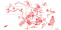 REAR LOWER ARM/RADIUS ROD  for Honda CR-V DIESEL 1.6 COMFORT 5 Doors 9 speed automatic 2017