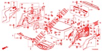 REAR SIDE LINING (2D)  for Honda CR-V DIESEL 1.6 COMFORT 5 Doors 9 speed automatic 2017