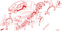 SIDE SILL GARNISH/PROTECT OR  for Honda CR-V DIESEL 1.6 ELEGANCE 5 Doors 6 speed manual 2017