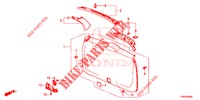 TAILGATE LINING/ REAR PANEL LINING (2D)  for Honda CR-V DIESEL 1.6 ELEGANCE 5 Doors 6 speed manual 2017