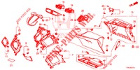 INSTRUMENT GARNISH (COTE DE PASSAGER) (LH) for Honda CR-V HYBRID 2.0 BASE 5 Doors Electronic CVT 2019
