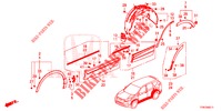 SIDE SILL GARNISH/PROTECT OR  for Honda CR-V HYBRID 2.0 BASE 5 Doors Electronic CVT 2019