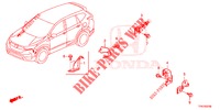 WIRE HARNESS SUPPORT for Honda CR-V HYBRID 2.0 BASE 5 Doors Electronic CVT 2019