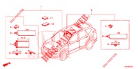 WIRE HARNESS (4) (LH) for Honda CR-V HYBRID 2.0 MID 5 Doors Electronic CVT 2019