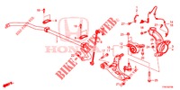 FRONT ARTICULATION / LOWER FRONT ARM for Honda CR-V HYBRID 2.0 TOP 5 Doors Electronic CVT 2019