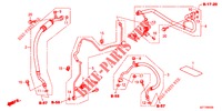 AIR CONDITIONER (FLEXIBLES/TUYAUX) (LH) for Honda CR-Z IMA BASE 3 Doors 6 speed manual 2012
