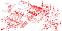 CARBURETOR INSULATOR/ INTAKE MANIFOLD  for Honda CR-Z IMA BASE 3 Doors 6 speed manual 2012