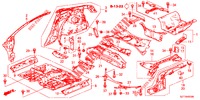 FLOOR/INNER PANELS  for Honda CR-Z IMA BASE 3 Doors 6 speed manual 2012