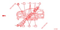 GROMMET (INFERIEUR) for Honda CR-Z IMA BASE 3 Doors 6 speed manual 2012