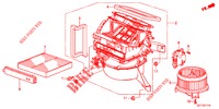 HEATER BLOWER (LH) for Honda CR-Z IMA BASE 3 Doors 6 speed manual 2012