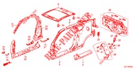 OUTER PANELS/REAR PANEL  for Honda CR-Z IMA BASE 3 Doors 6 speed manual 2012