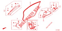 PILLAR GARNISH (LH) for Honda CR-Z IMA BASE 3 Doors 6 speed manual 2012
