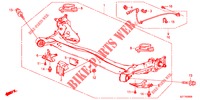 REAR AXLE  for Honda CR-Z IMA BASE 3 Doors 6 speed manual 2012
