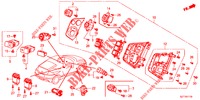 SWITCH (LH) for Honda CR-Z IMA BASE 3 Doors 6 speed manual 2012
