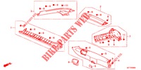 TAILGATE LINING/ REAR PANEL LINING (2D)  for Honda CR-Z IMA BASE 3 Doors 6 speed manual 2012