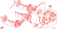 AIR CONDITIONER (COMPRESSEUR) for Honda CR-Z 1.5 GT 3 Doors 6 speed manual 2012