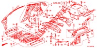 FLOOR/INNER PANELS  for Honda CR-Z 1.5 GT 3 Doors 6 speed manual 2012