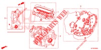 GASKET KIT/ TRANSMISSION ASSY.  for Honda CR-Z 1.5 GT 3 Doors 6 speed manual 2013