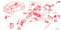 CONTROL UNIT (CABINE) (1) (LH) for Honda HR-V 1.5 ELEGANCE 5 Doors 6 speed manual 2017