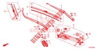 FRONT WINDSHIELD WIPER (LH) for Honda HR-V 1.5 ELEGANCE 5 Doors 6 speed manual 2017