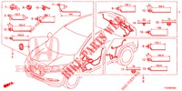 WIRE HARNESS (LH) (6) for Honda HR-V 1.5 ELEGANCE 5 Doors 6 speed manual 2017