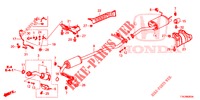 EXHAUST PIPE/SILENCER (1.5L) for Honda HR-V 1.5 ELEGANCE 5 Doors 6 speed manual 2016