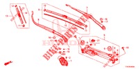 FRONT WINDSHIELD WIPER (LH) for Honda HR-V 1.5 ELEGANCE 5 Doors 6 speed manual 2016