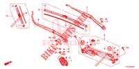 FRONT WINDSHIELD WIPER (LH) for Honda HR-V DIESEL 1.6 EXCLUSIVE 5 Doors 6 speed manual 2016