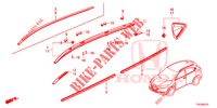 MOLDING/ROOF RAIL  for Honda HR-V DIESEL 1.6 EXCLUSIVE 5 Doors 6 speed manual 2016